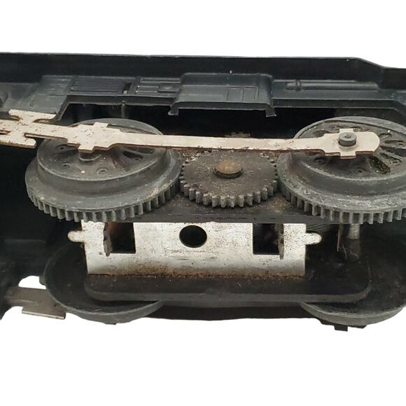 Vtg Marx O27 Plastic Shell 0-4-0 Steam Locomotive Engine 490 Untested - Picture 10 of 16